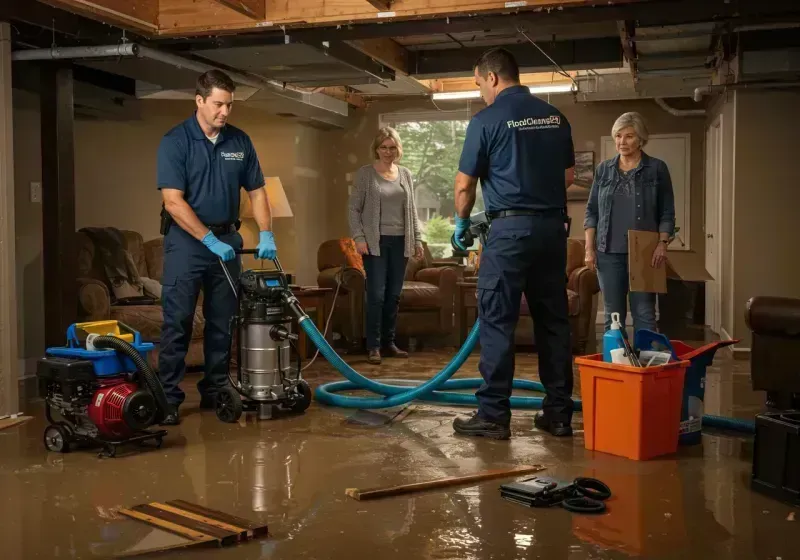 Basement Water Extraction and Removal Techniques process in Zephyrhills North, FL